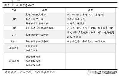 化纤行业专题报告:龙头对比分析,业务布局及成长